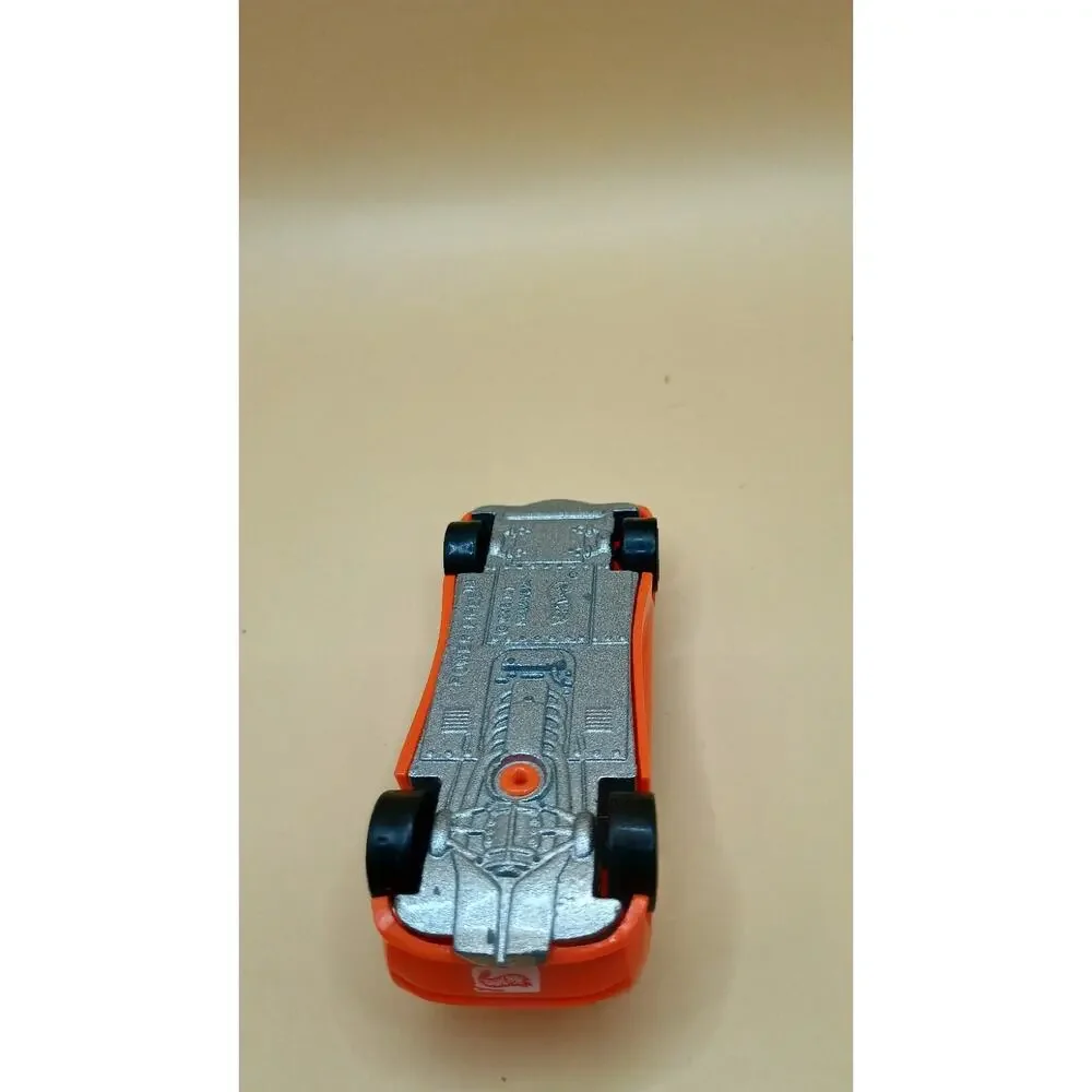 1995 HOT WHEELS POWER PIPES ORANGE W/ CHROME FINS